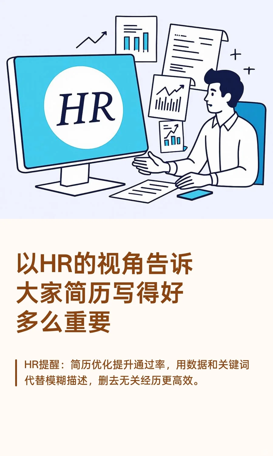 以HR的视角告诉大家简历写得好多么重要