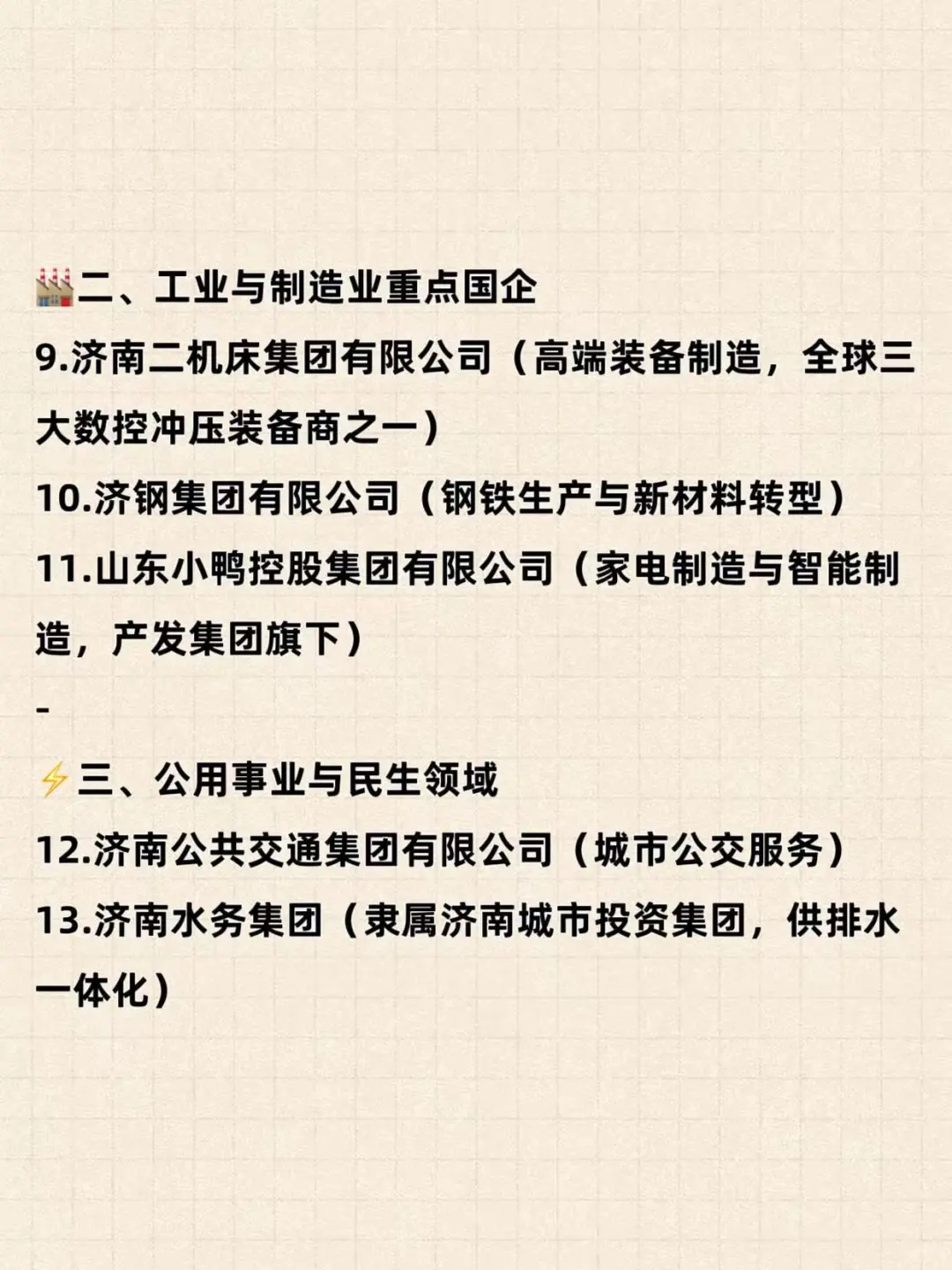 26应届生一定要去的央国企——济南篇
