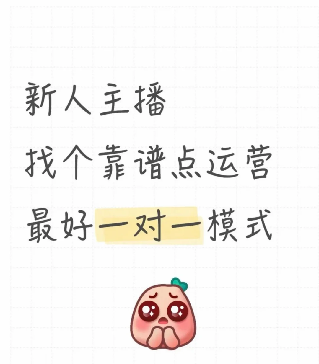 个人主播找一对一个人运营