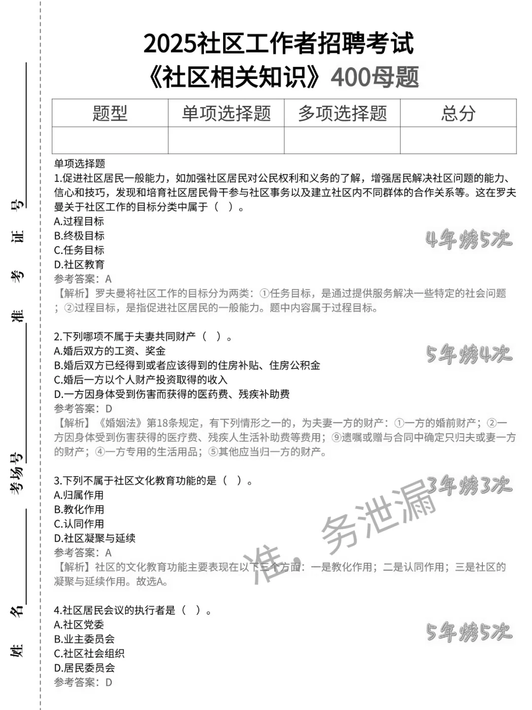 我不是泄题吧，25社区招聘，就4套重复率89%