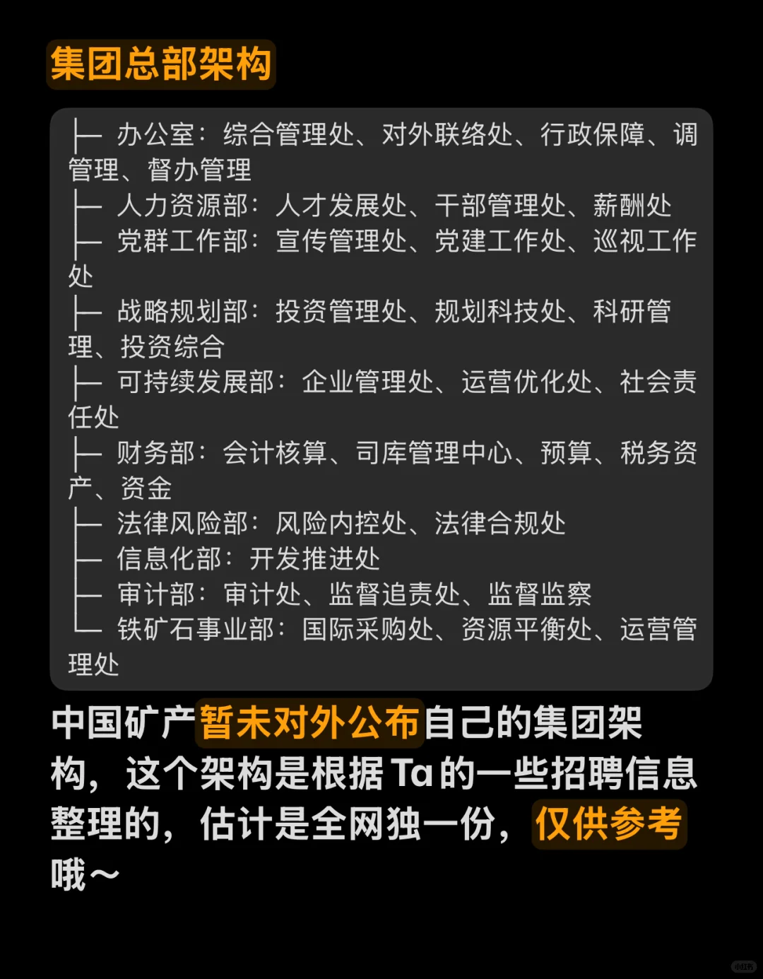河北小众央企总部：中国矿产资源集团