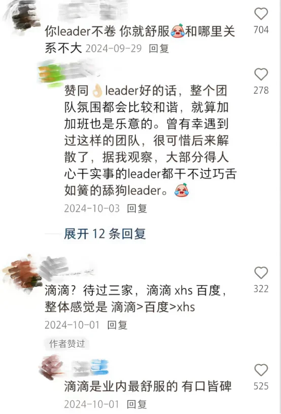 翻遍了整个XHS才发现最舒服互联网大厂是...