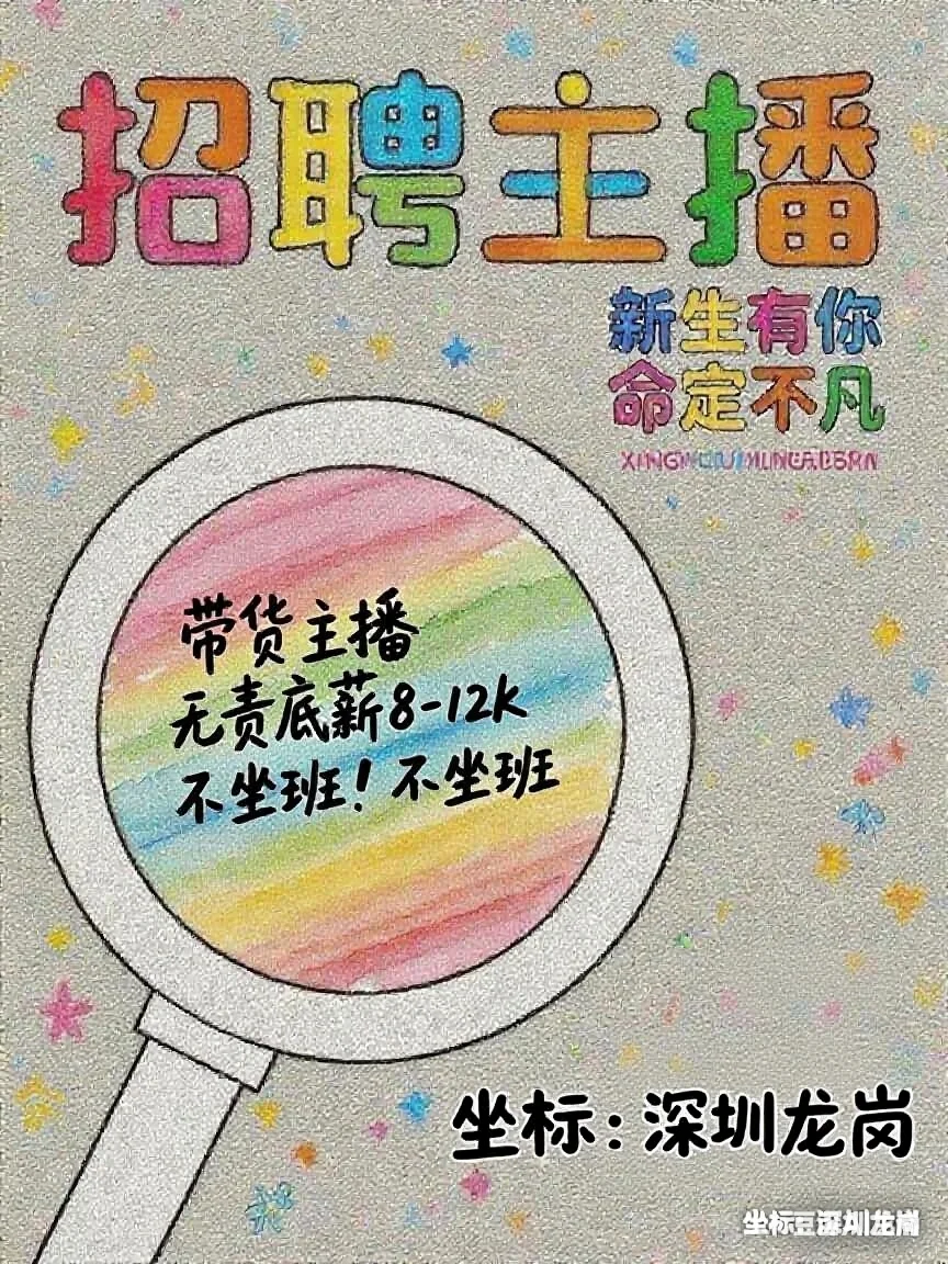 直播带货主播??
