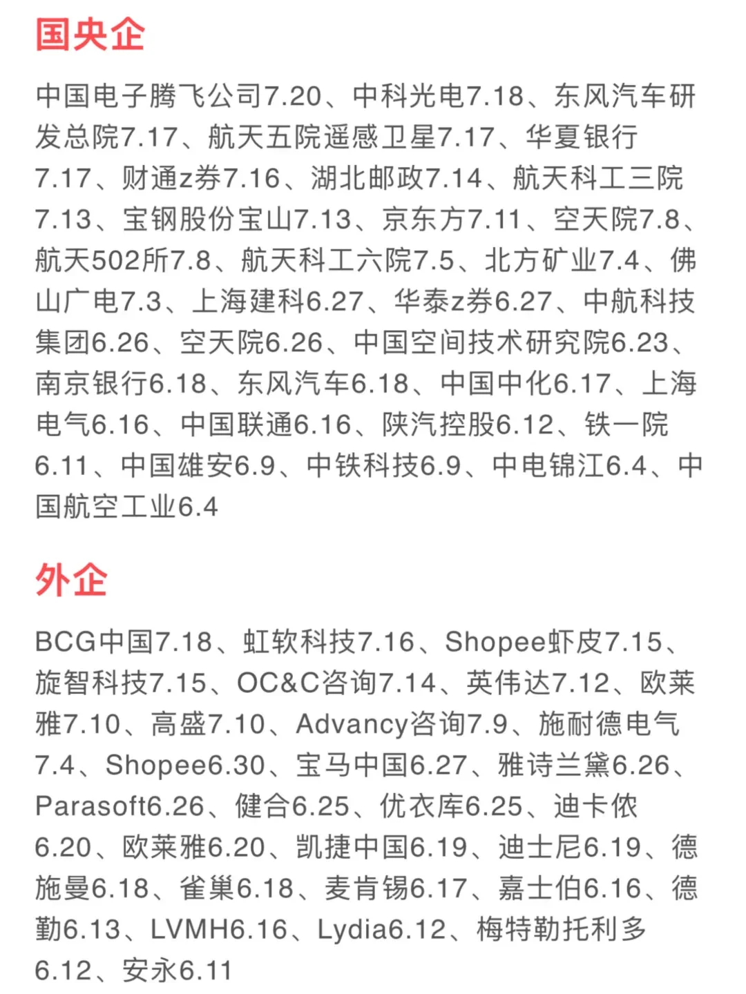 假如你7.21开始投秋招