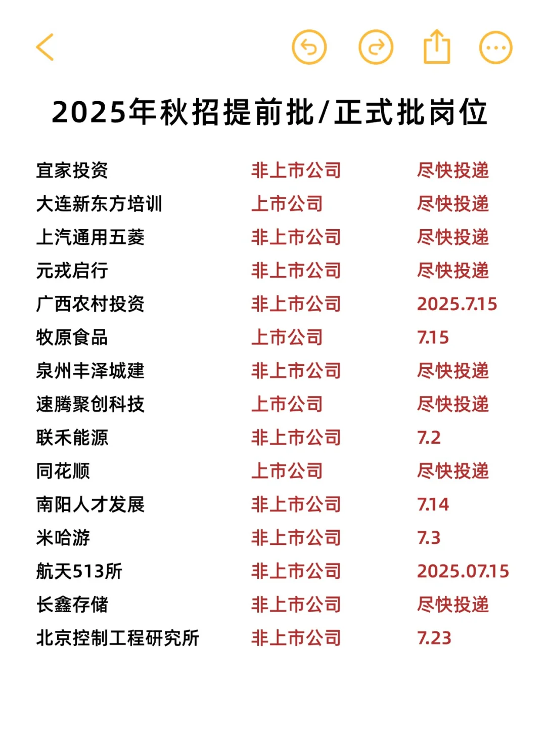 人生建议:秋招去投央国企‼️