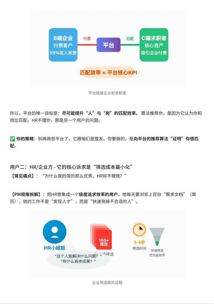 用产品思维玩转Boss直聘，offer如喝水般简单