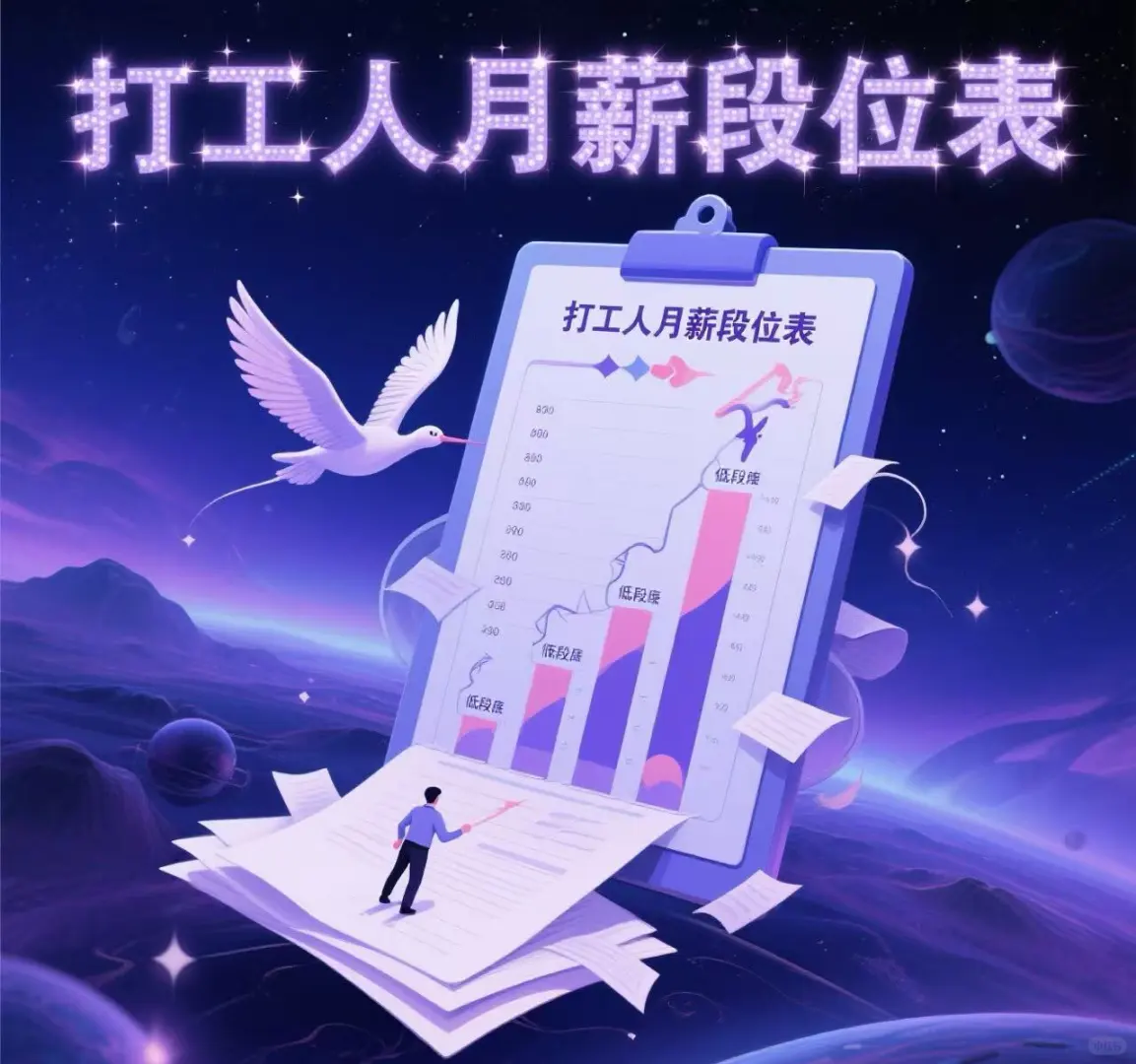 工月薪段位表流出!接泪崩…?(