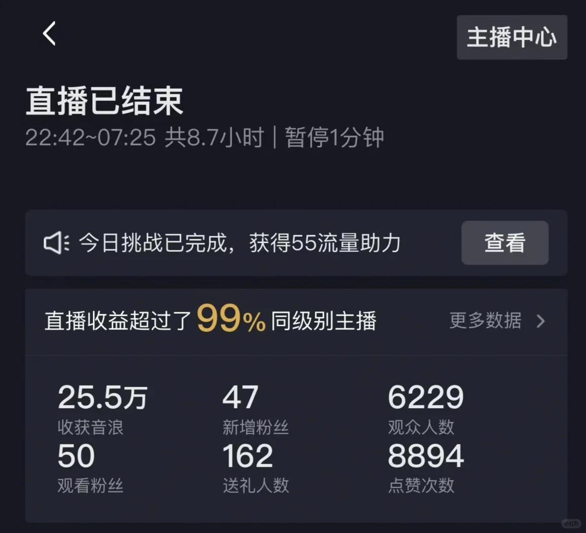 分享直播日常