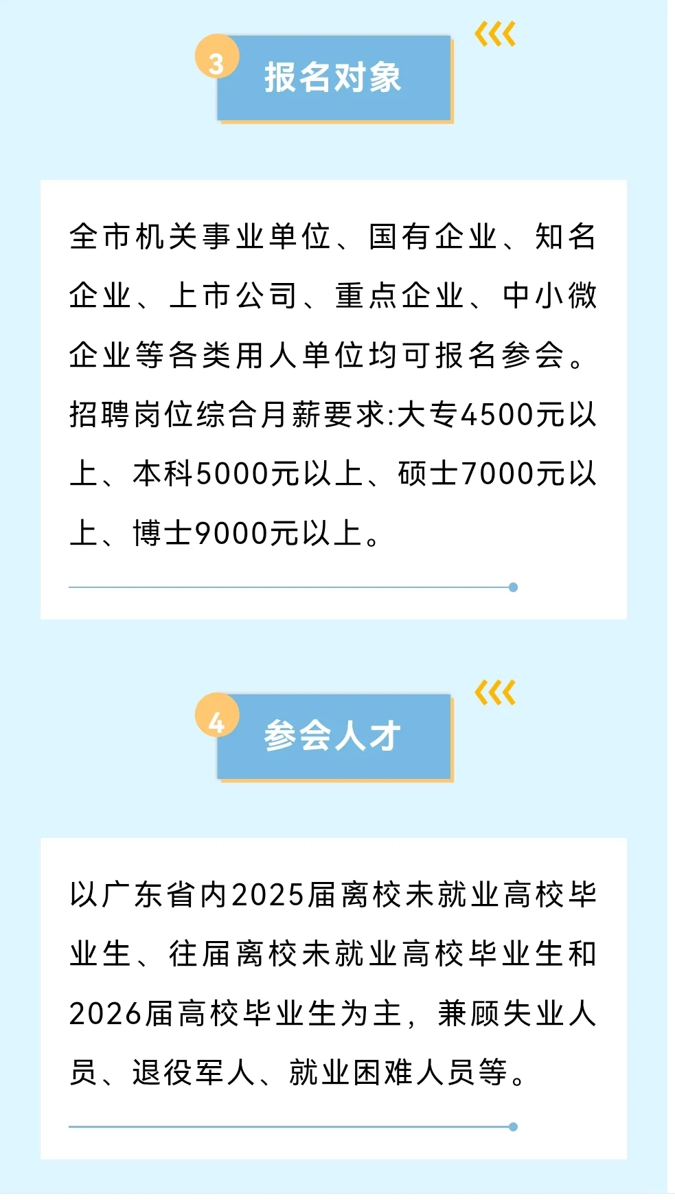 8月8日周五,广州有二场大型招聘会~