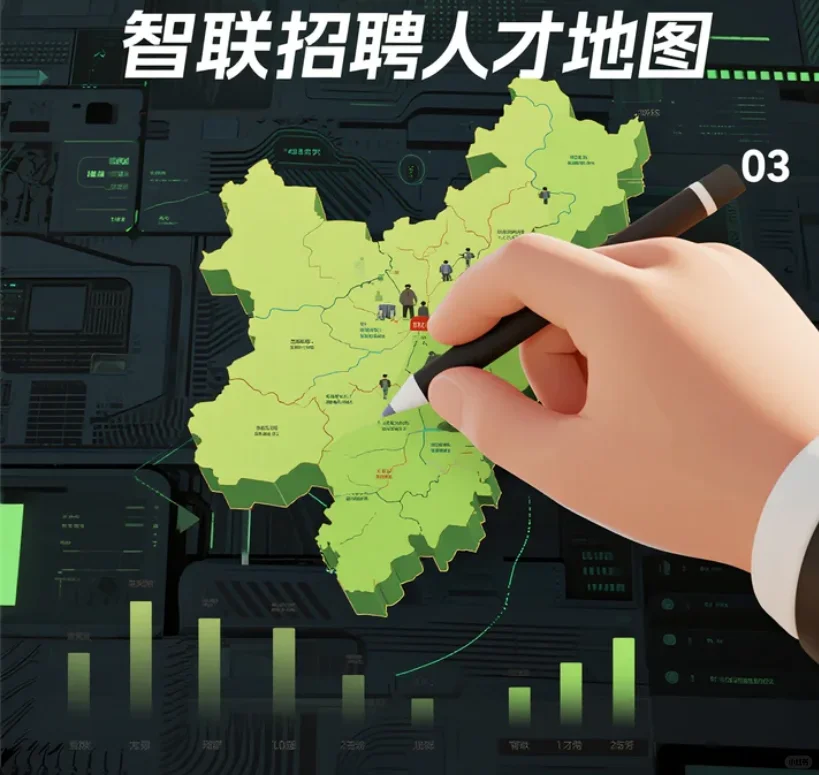 被智联的「人才地图」惊到了? 跨城招聘原来