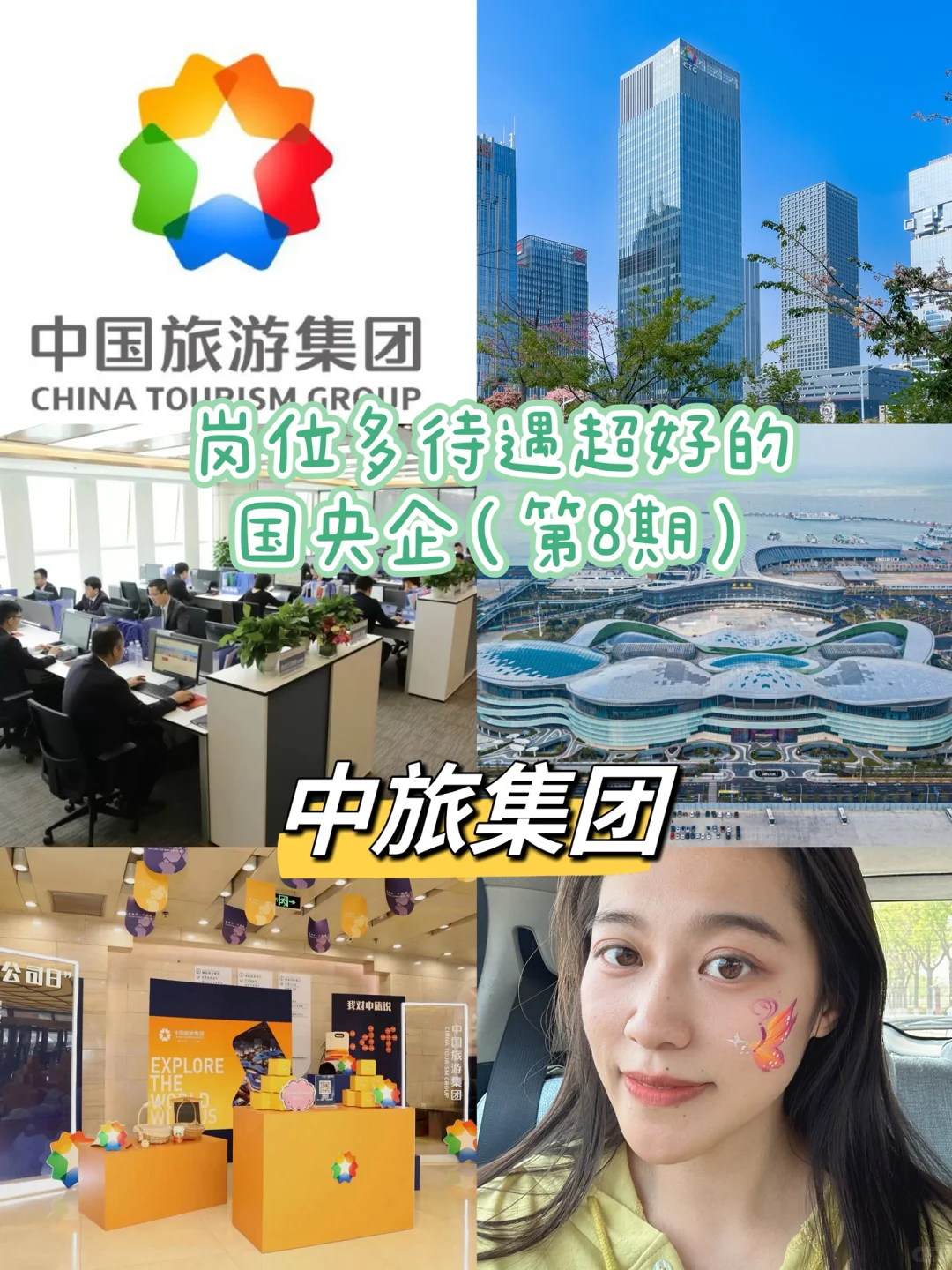 有钱途旅游类国央企—中旅集团(总部招人)