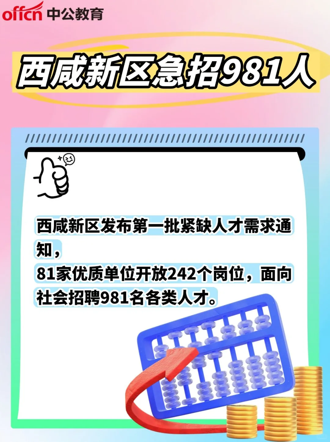 西咸新区急招981人!优质岗位速览