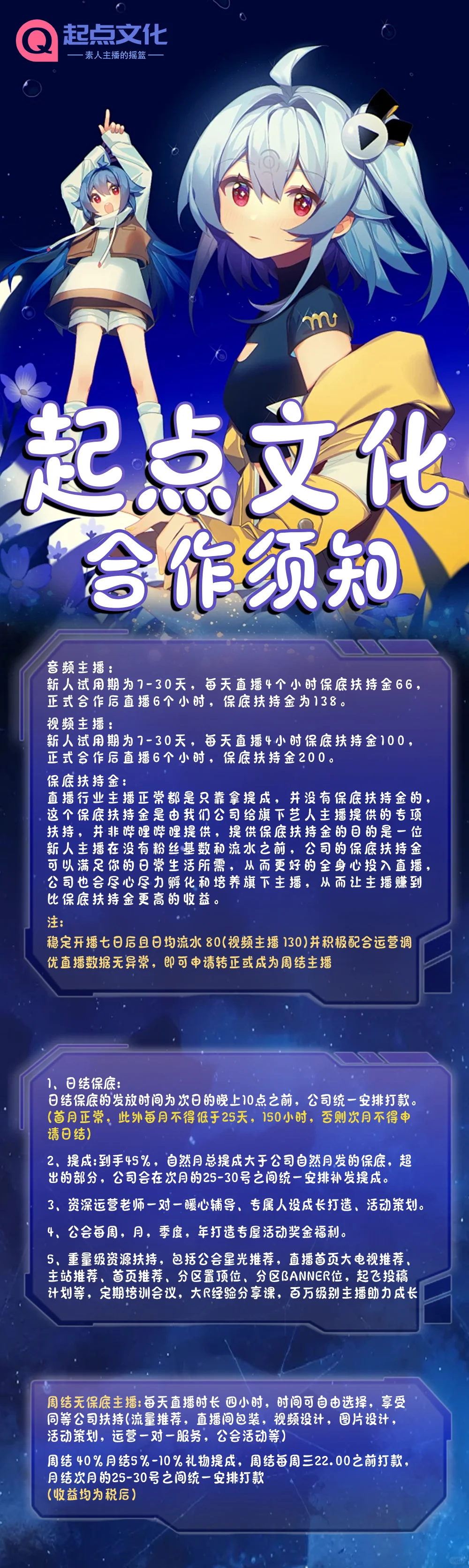 招主播啦!!!日结工资!!日结保底