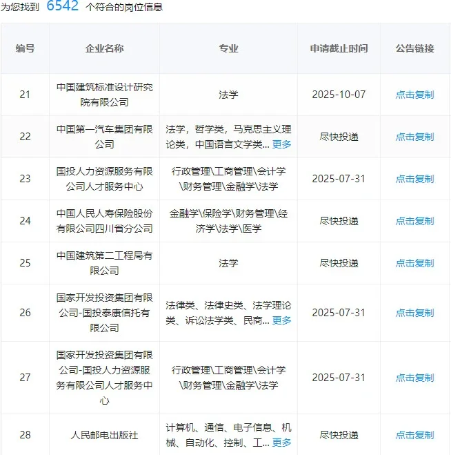 法学快来捡漏了