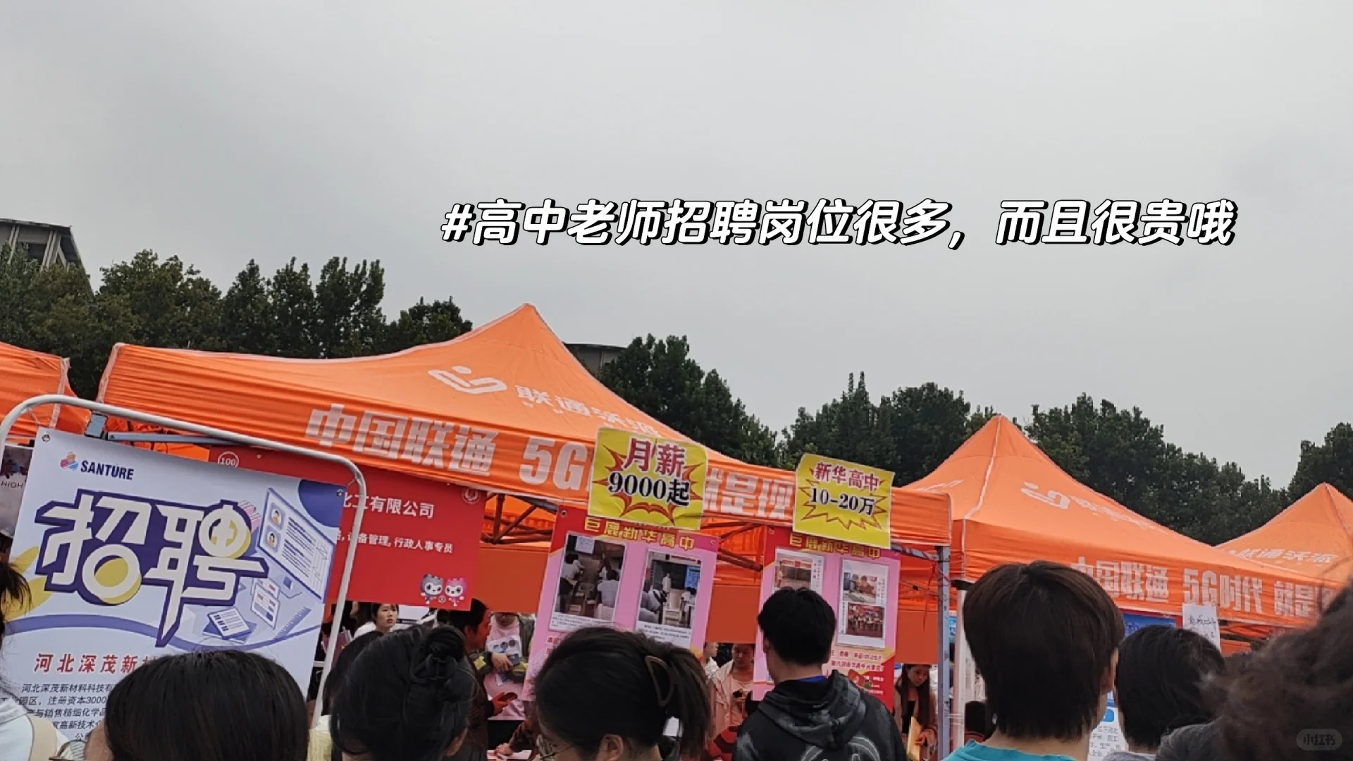 河大招聘会，我拿着50份简历来了！