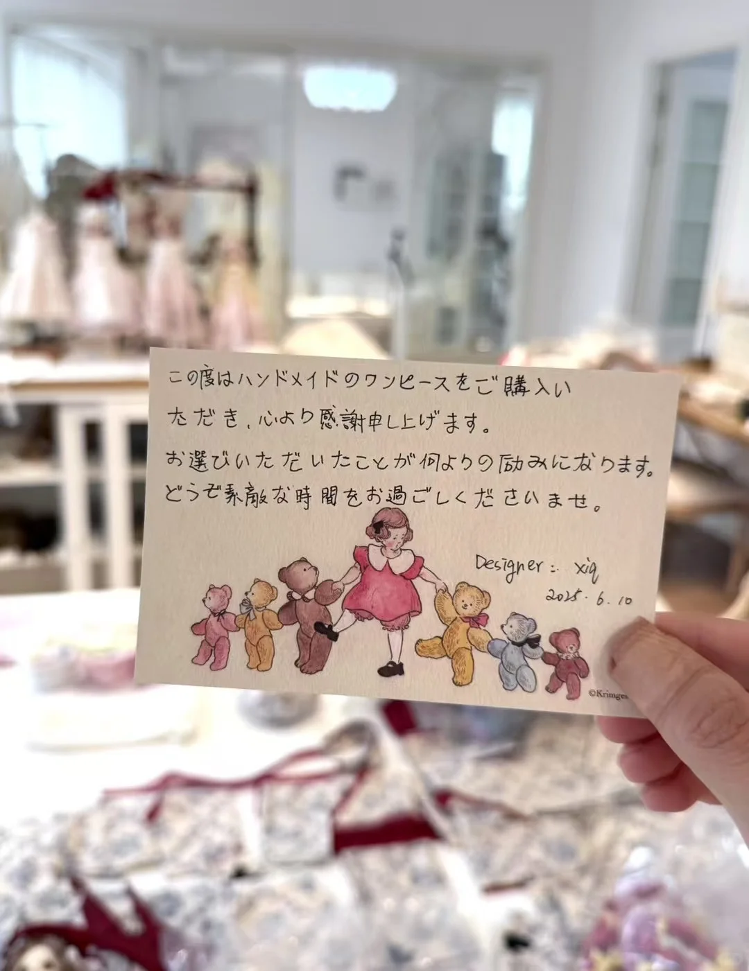 找个兼职主播bb～复古连衣裙