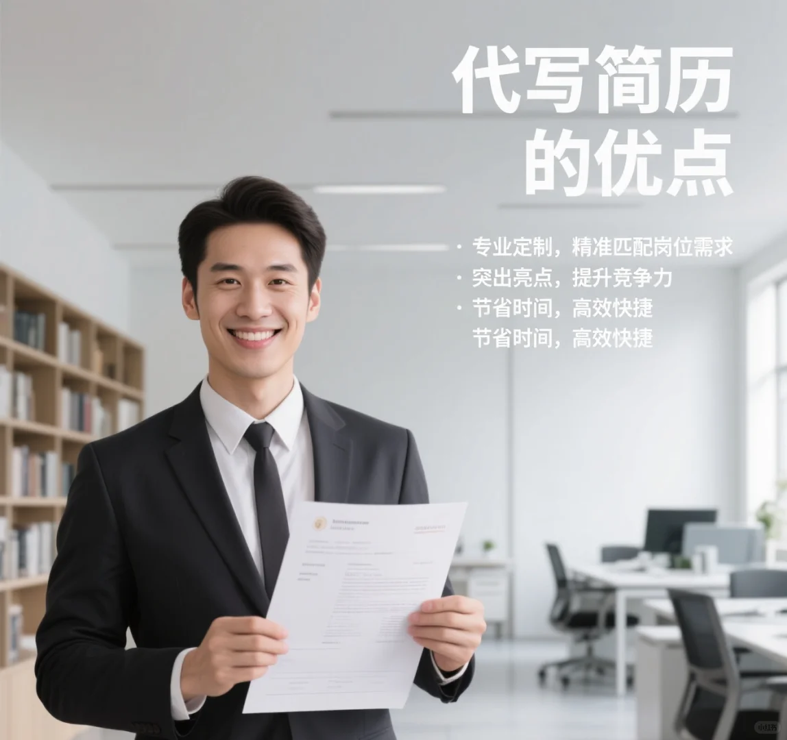 在线代写简历，修改简历！