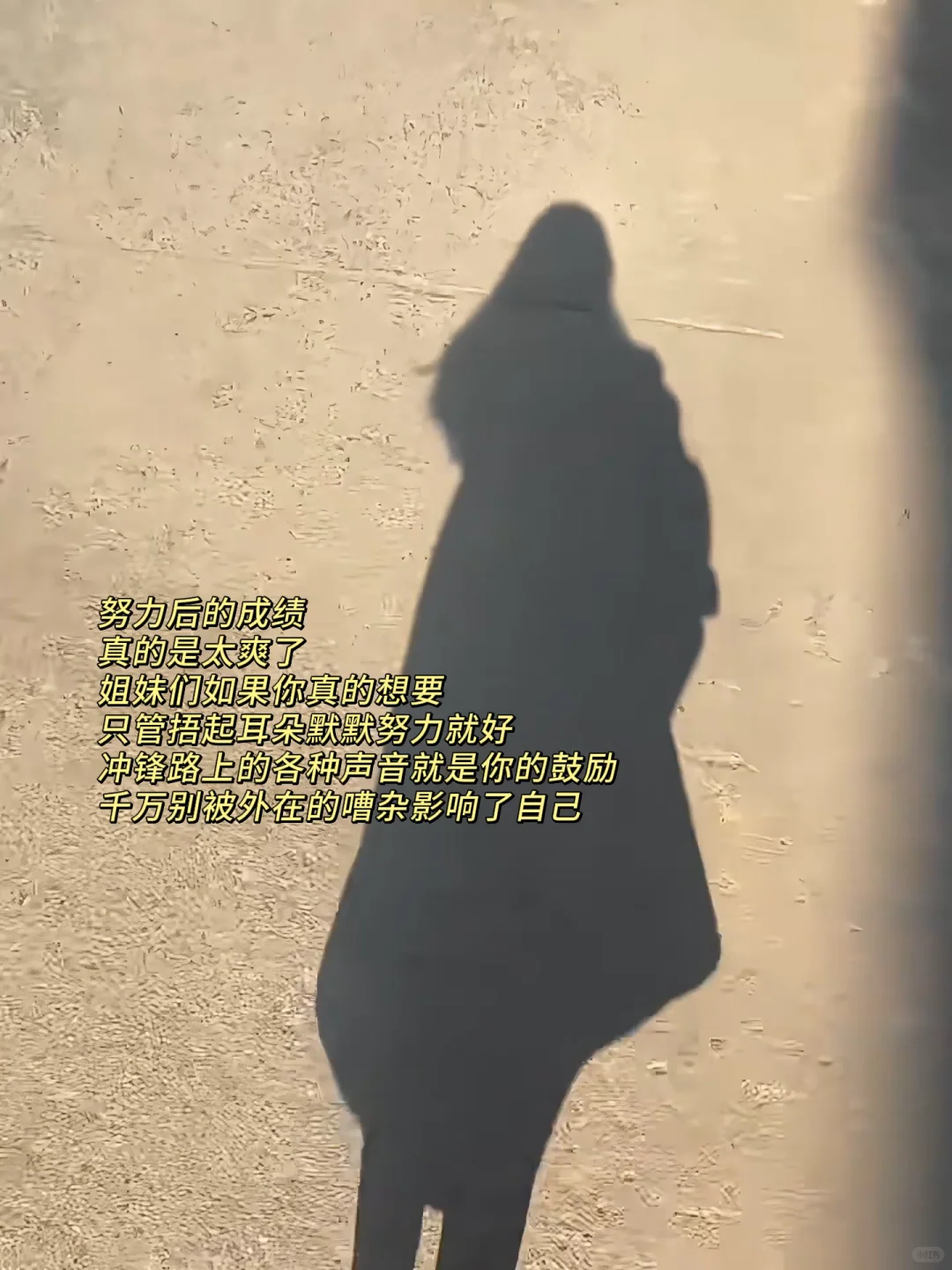 考编只有闷声努力，才能上岸