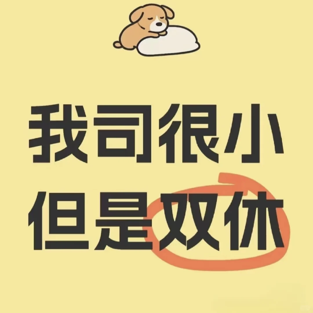看双休???【急聘工作搭子】