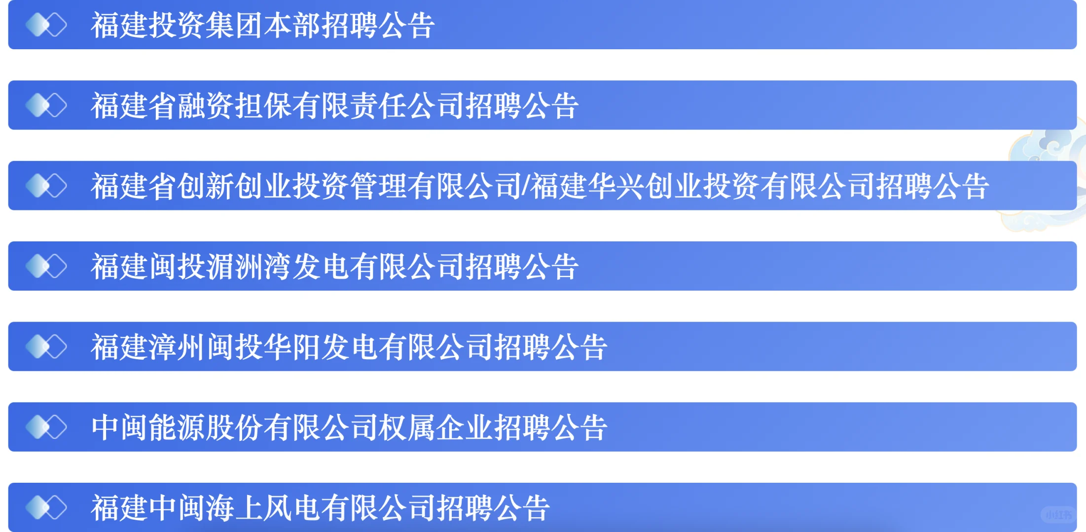 省属国企,福建投资集团大招,共116岗位