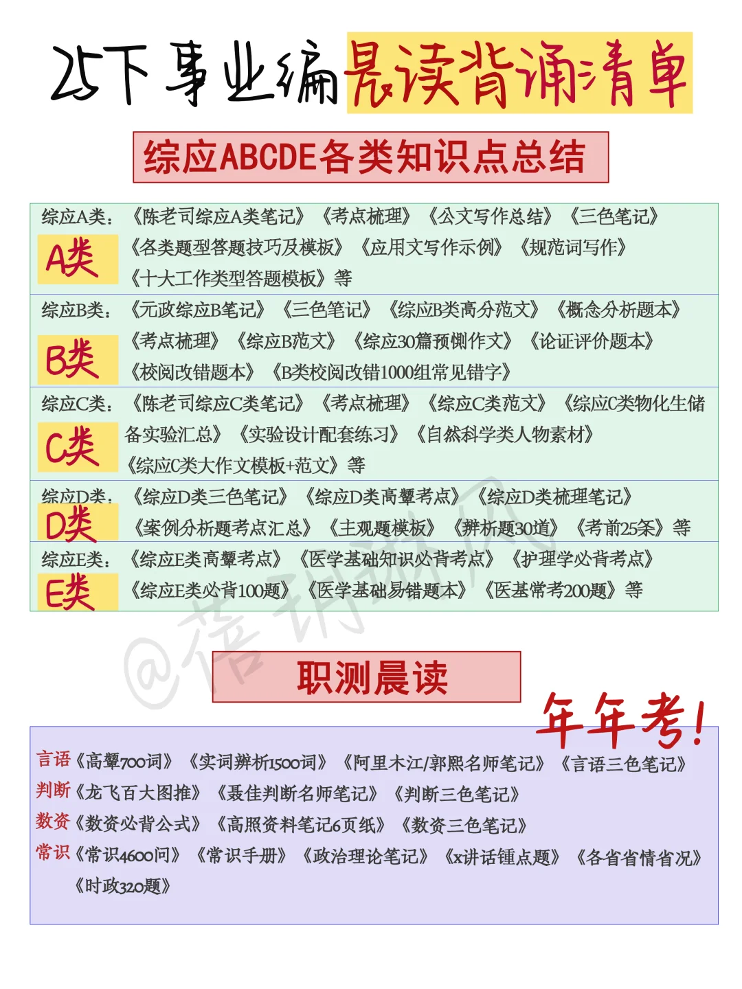 25下半年新疆事业编备考完整计划（8月开始