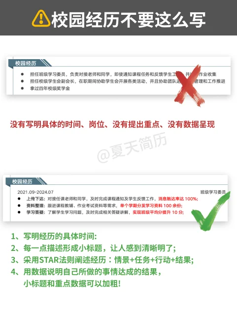 HR最不想看到的简历❗️❗️❗️