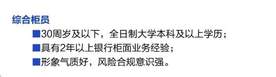 渤海银行沈阳分行招聘