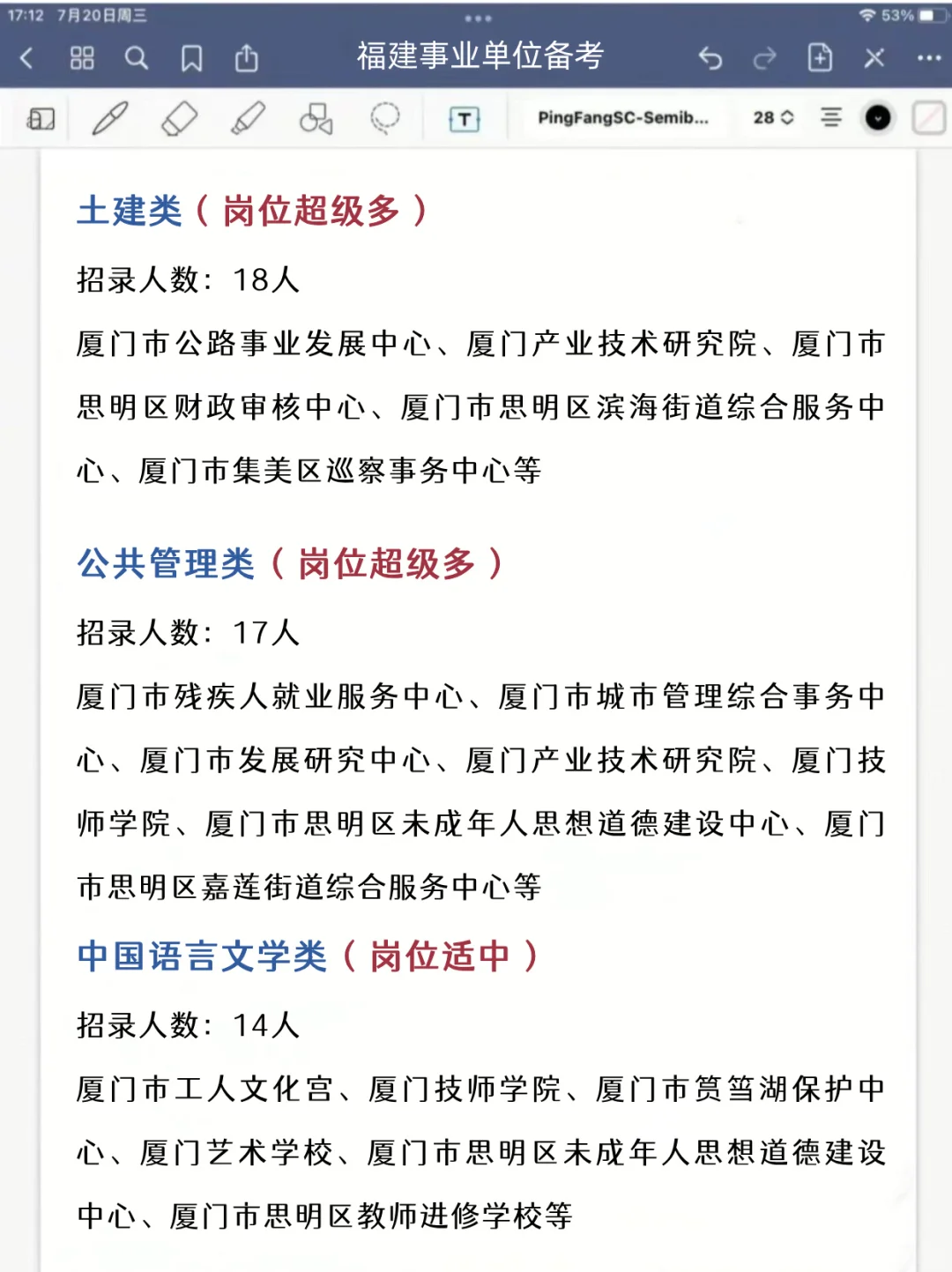 ?原来我的专业考不了厦门事业编！
