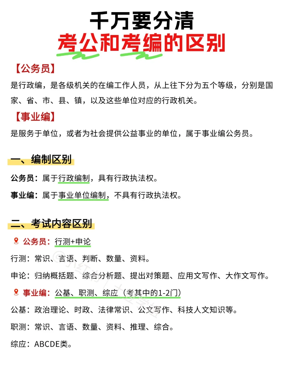 终于有人把考公、考编说清楚了！