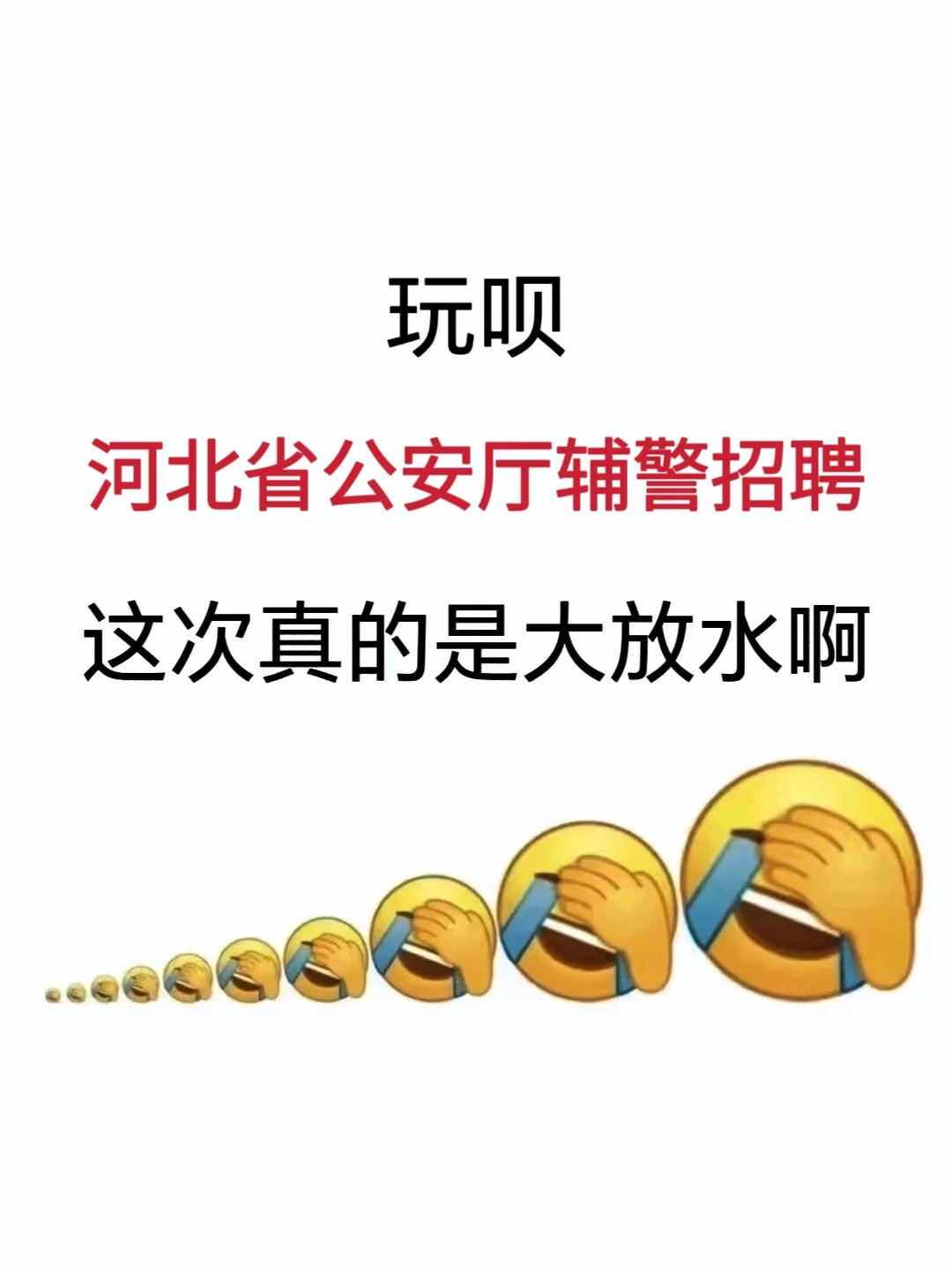 河北省公安厅辅警招聘，能拉一个算一个