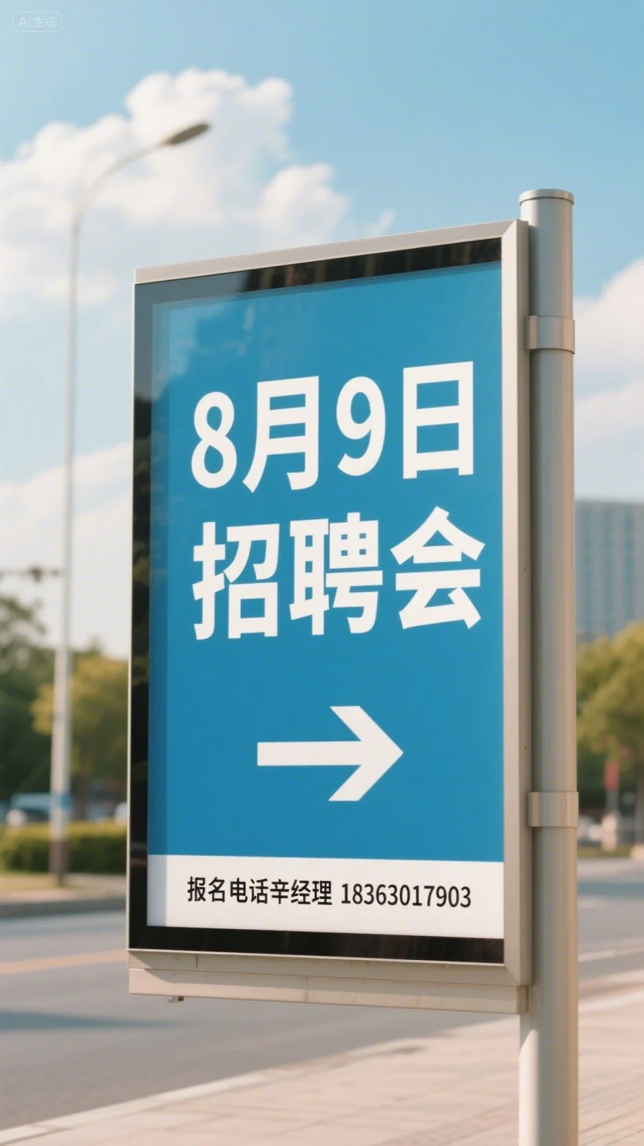 定了8月9日举办山东高速篮球馆招聘会