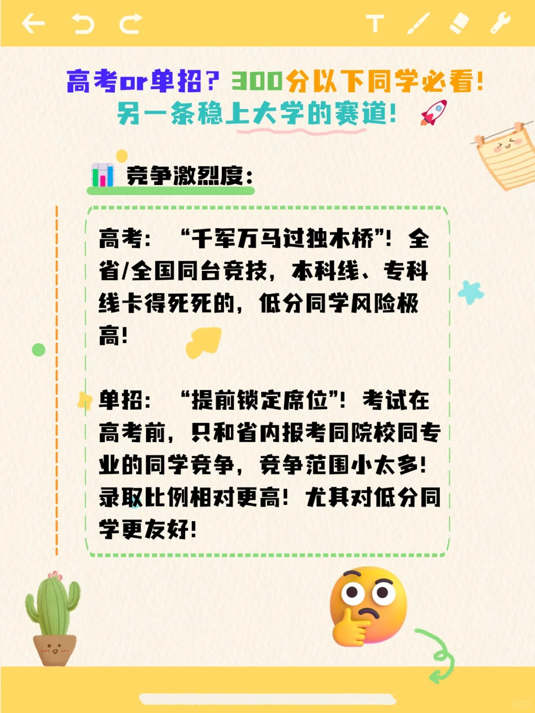 低分上大学的黄金赛道！