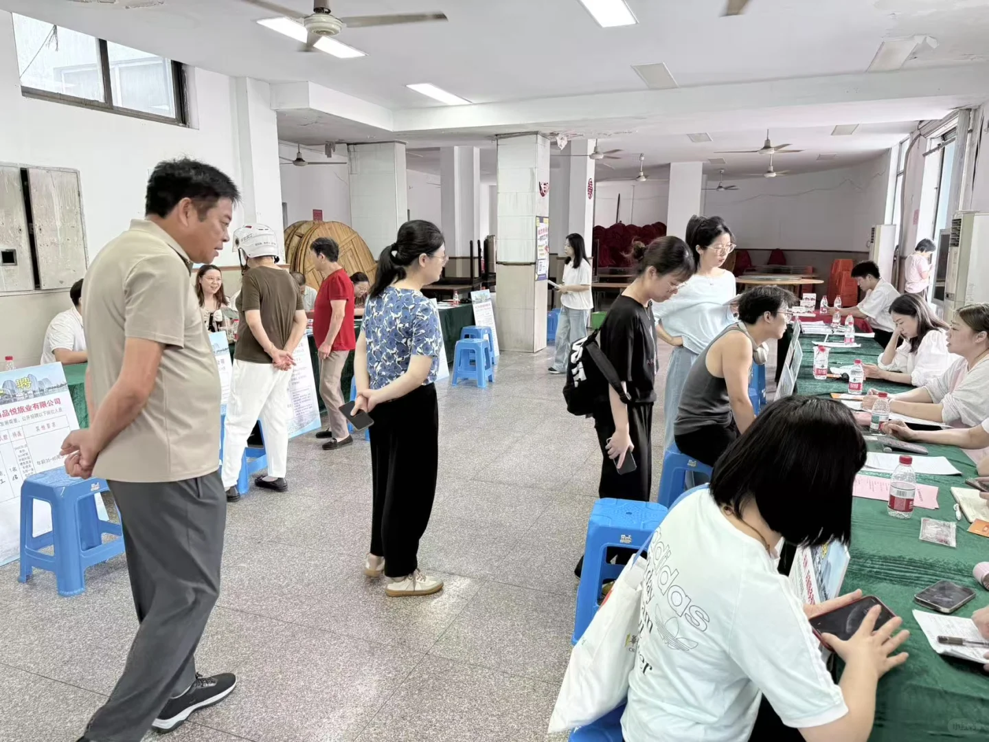 家燕回巢招聘会现场速报~