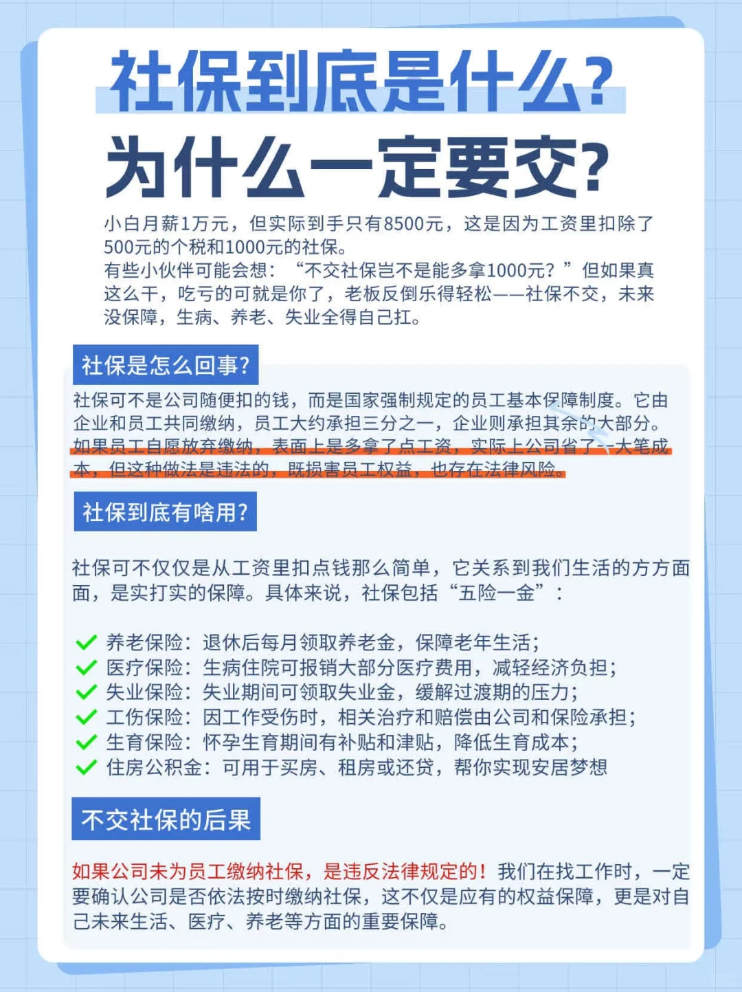 社保是什么？有哪些？