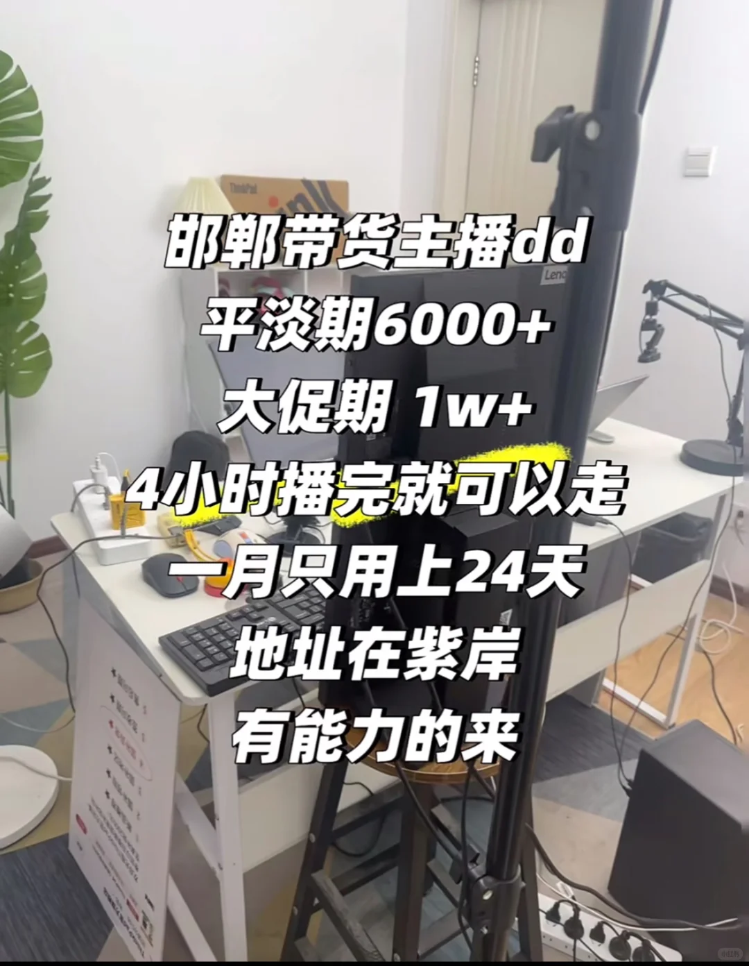 邯郸带货主播did
