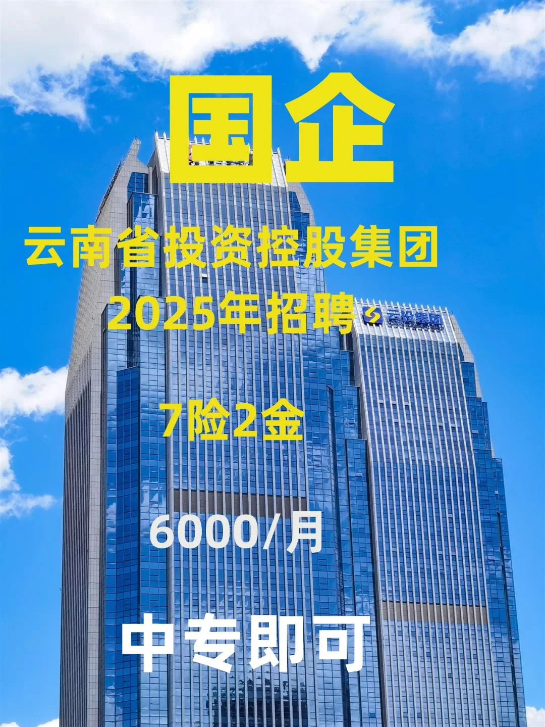 2025云南省投资控股集团招聘
