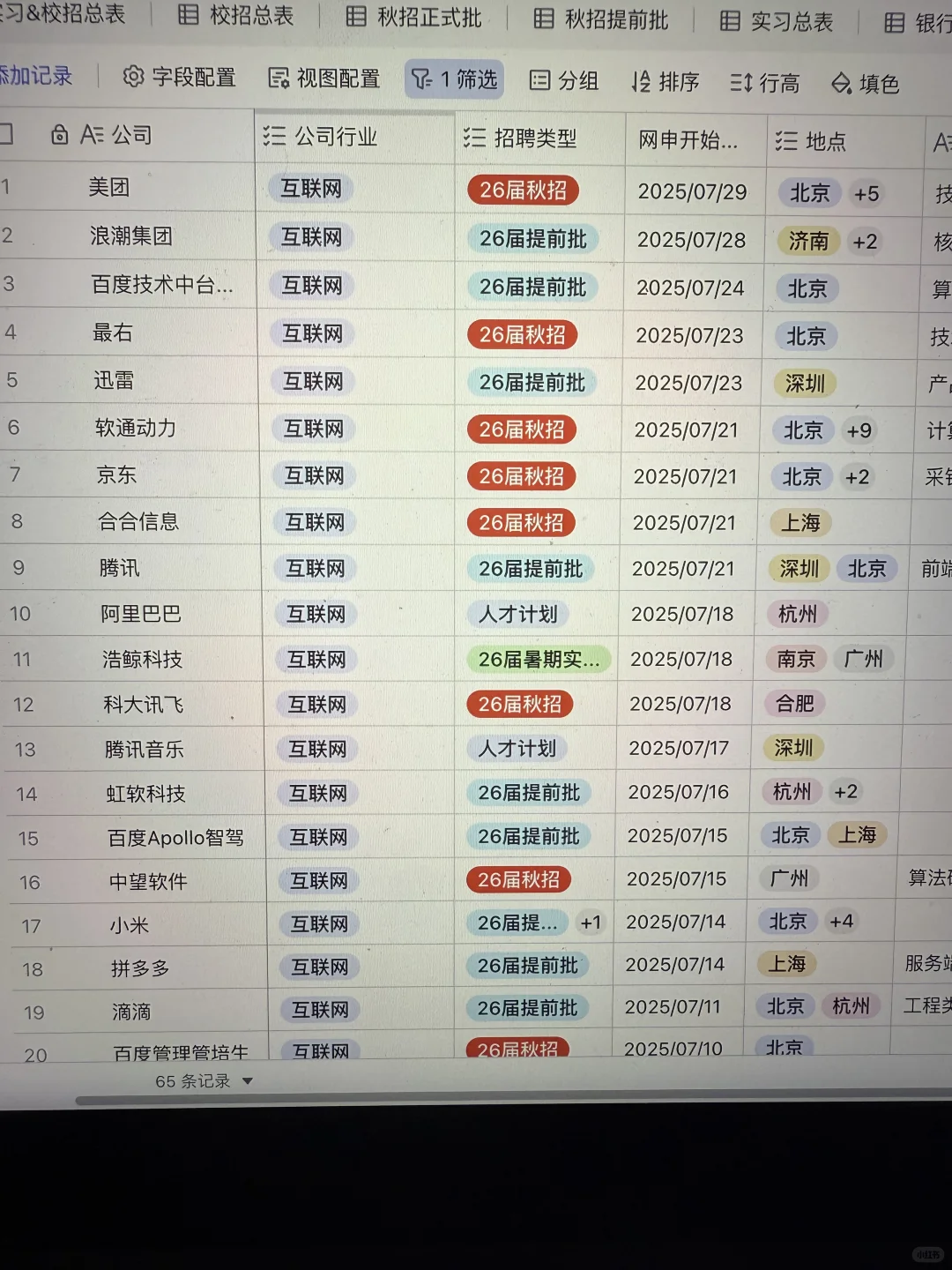 7.29 今天是大厂秋招集中爆发的日子么?