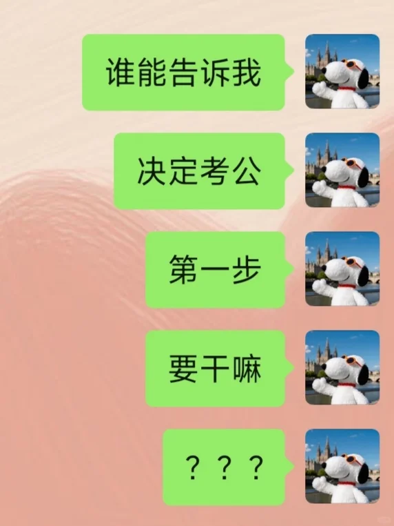 公务员第一步应该做什么终于有人说清楚了！