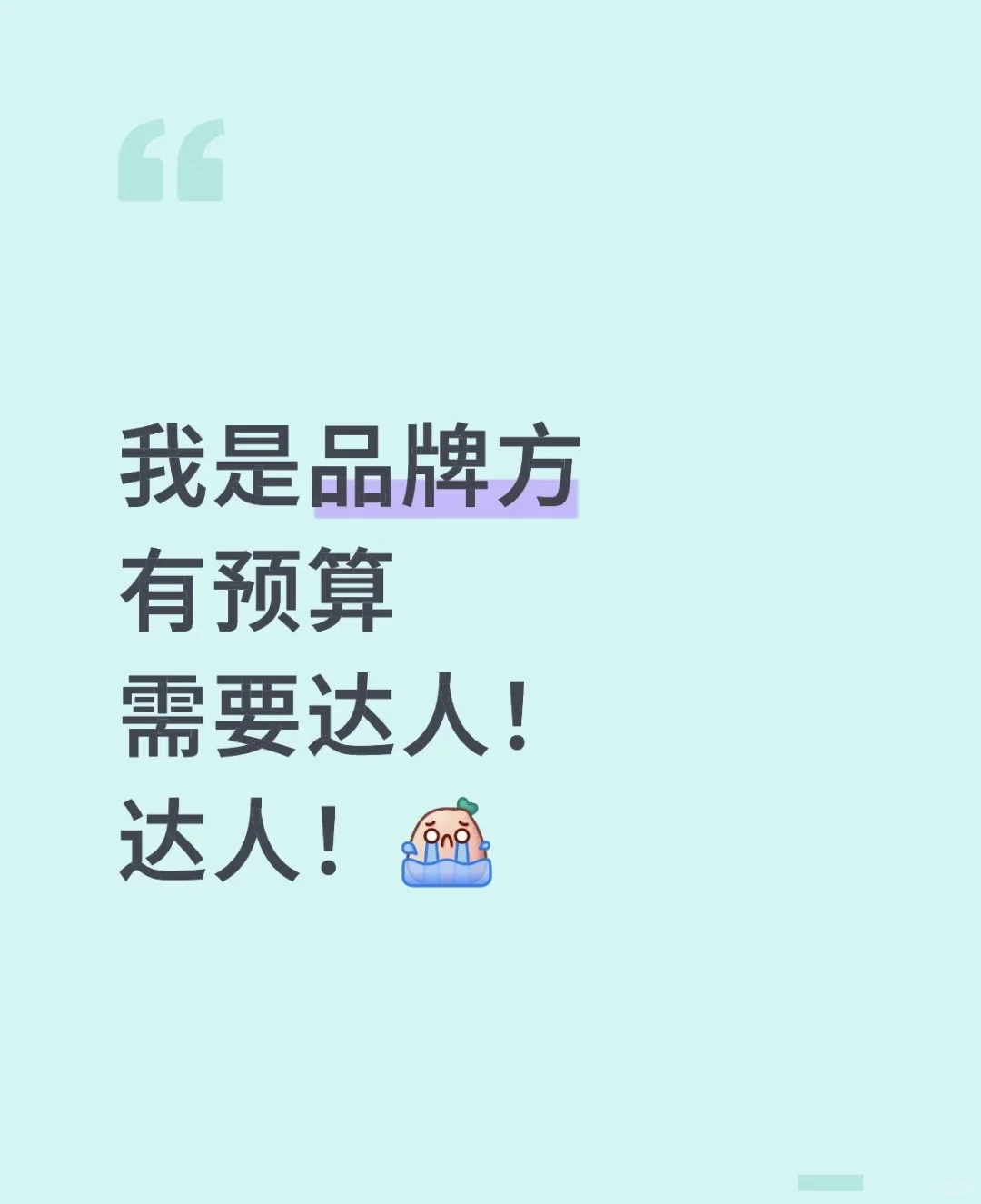 找达人带货