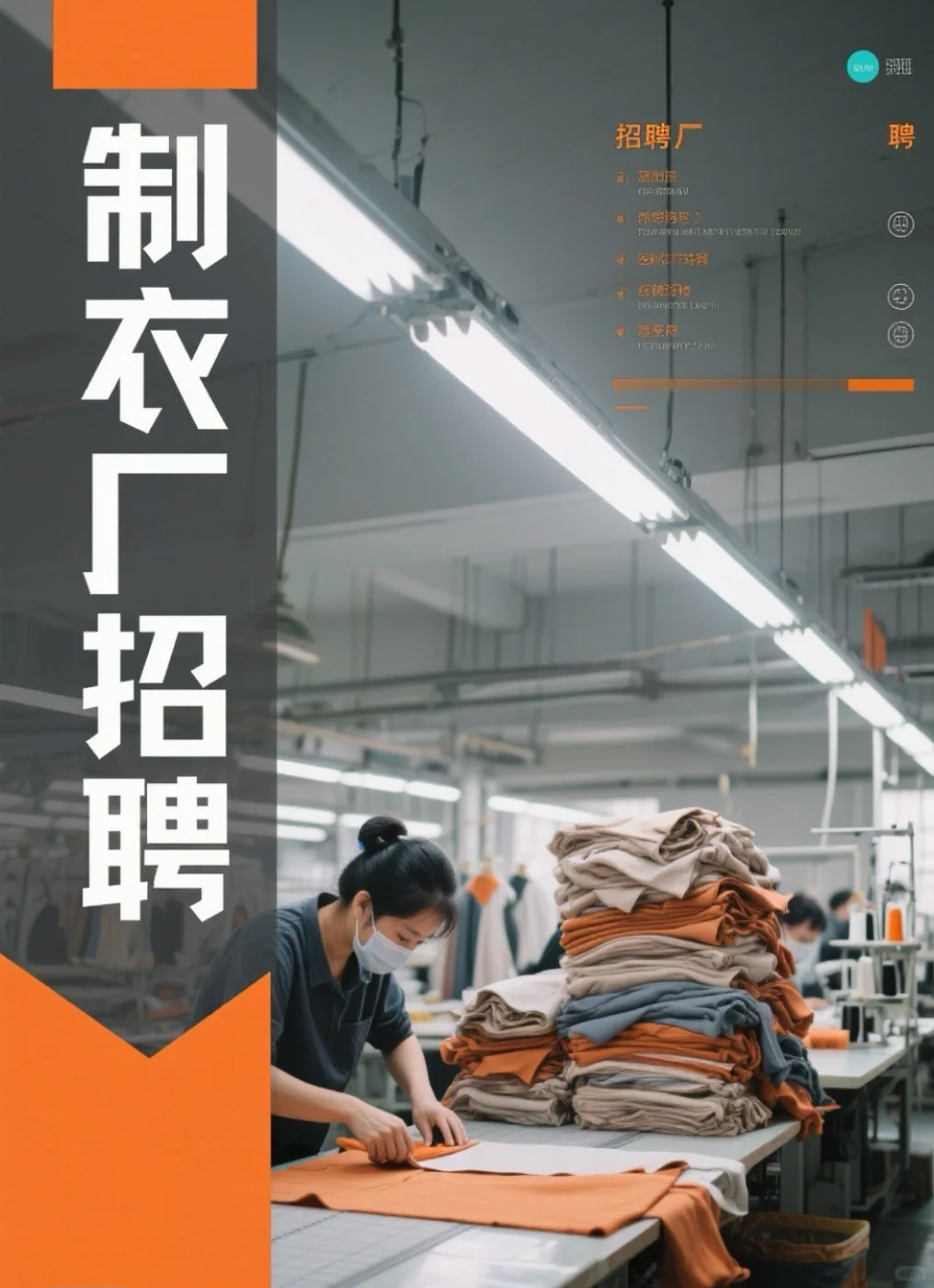 寻找制衣厂的你！
