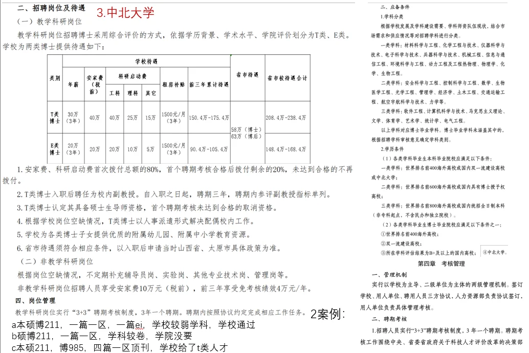 近期山西高校博士招聘汇总,图片有zc和案例