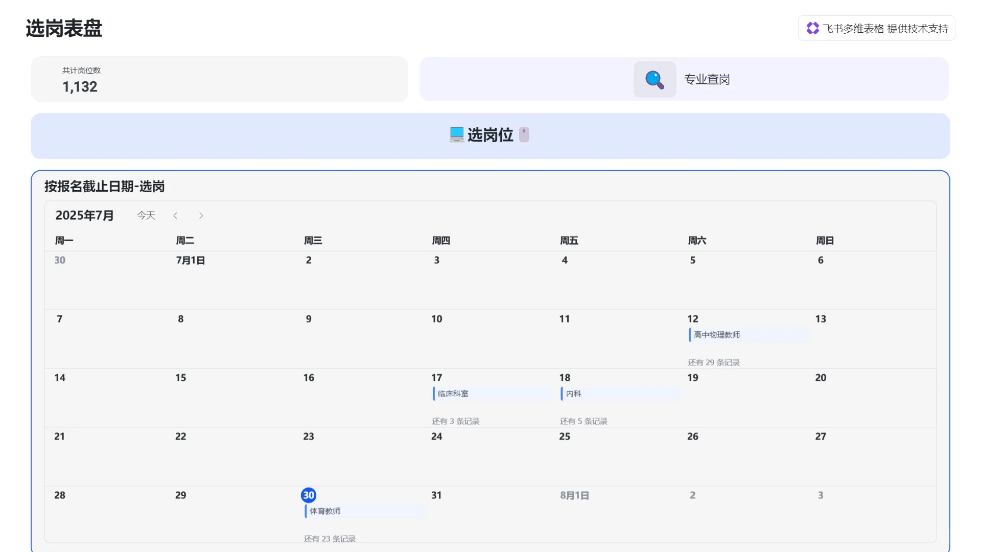 宿迁事业编报名~实时更新岗位汇总表