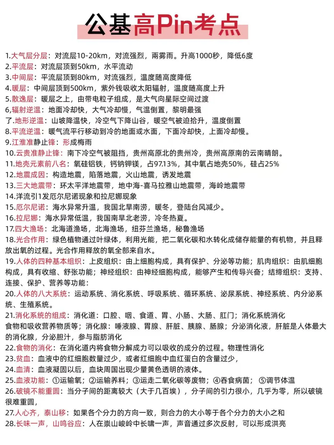 社区招聘别裸考！7天足够了（极简救命版）