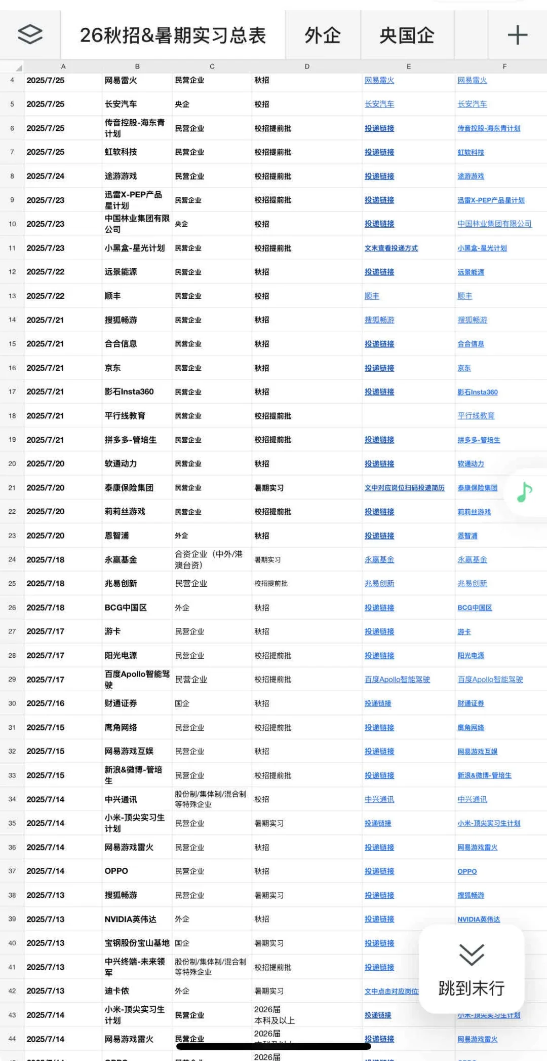 7.27 央国企秋招突然爆发，免笔试！