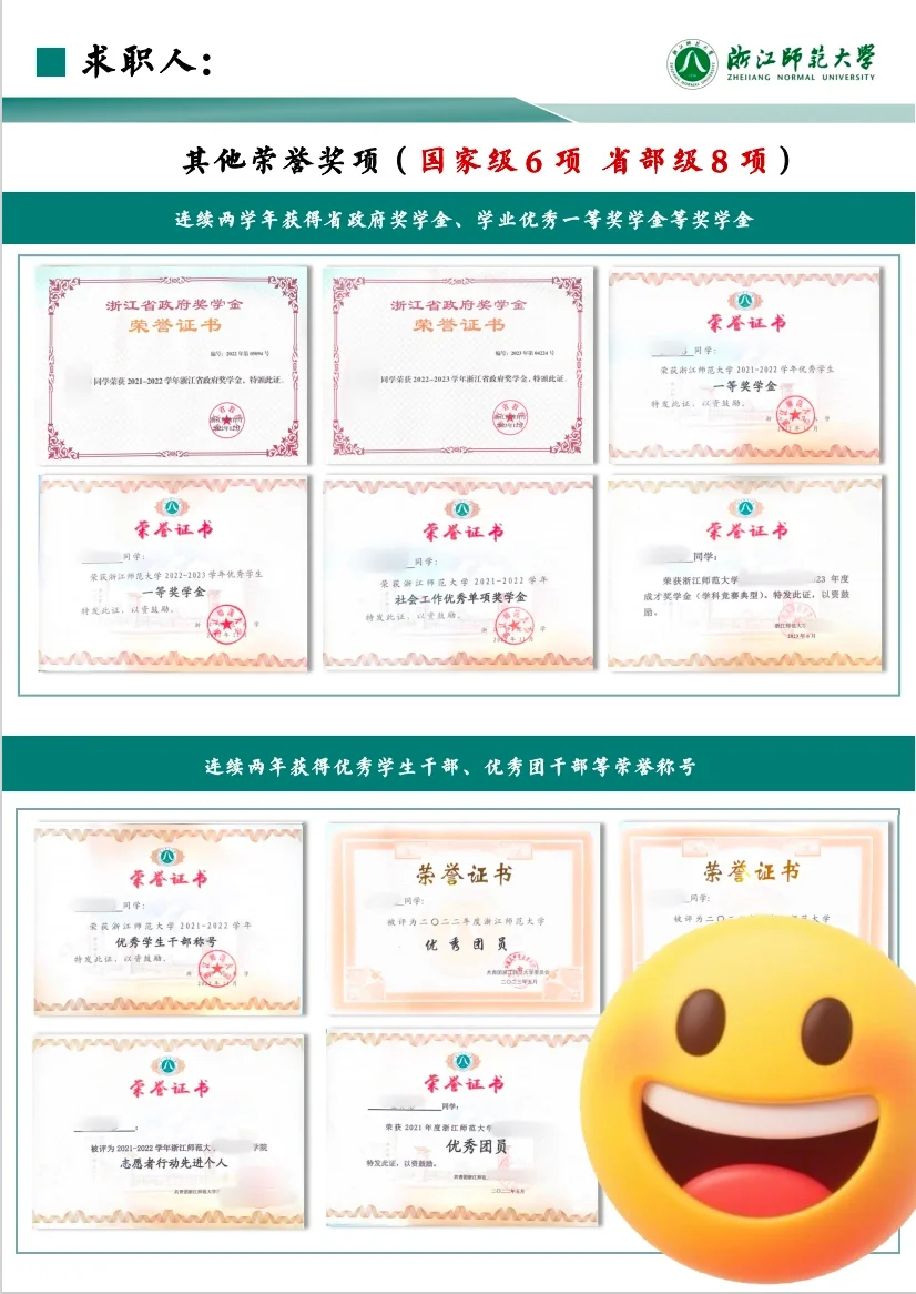 浙A提前批｜招聘会逢投必进面的简历册?