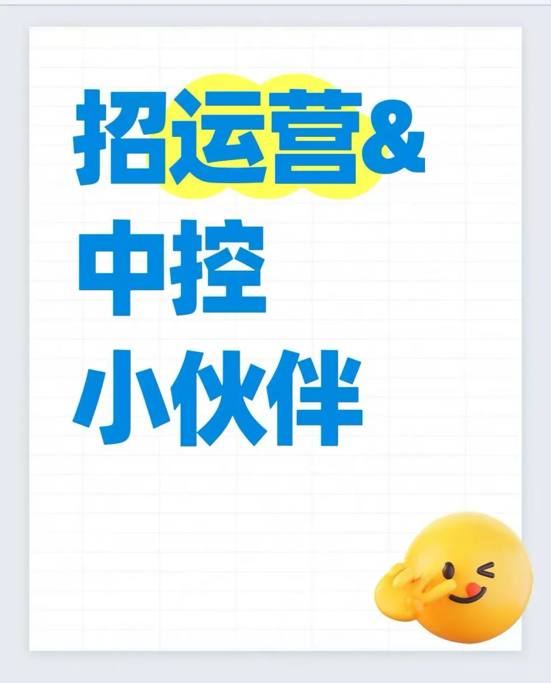 杭州萧山招聘运营中控啦