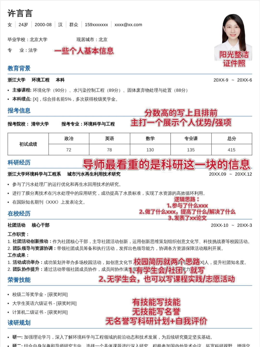 导:这才是我想要招的简历