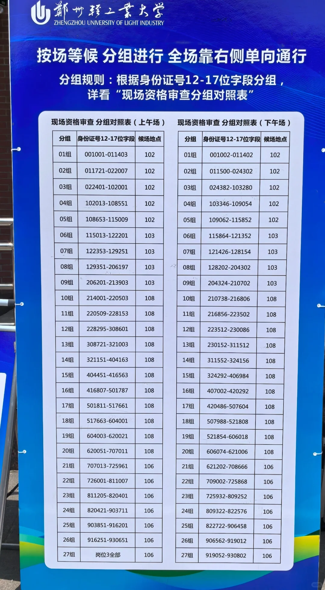 郑州轻工业大学辅导员招聘现场确认