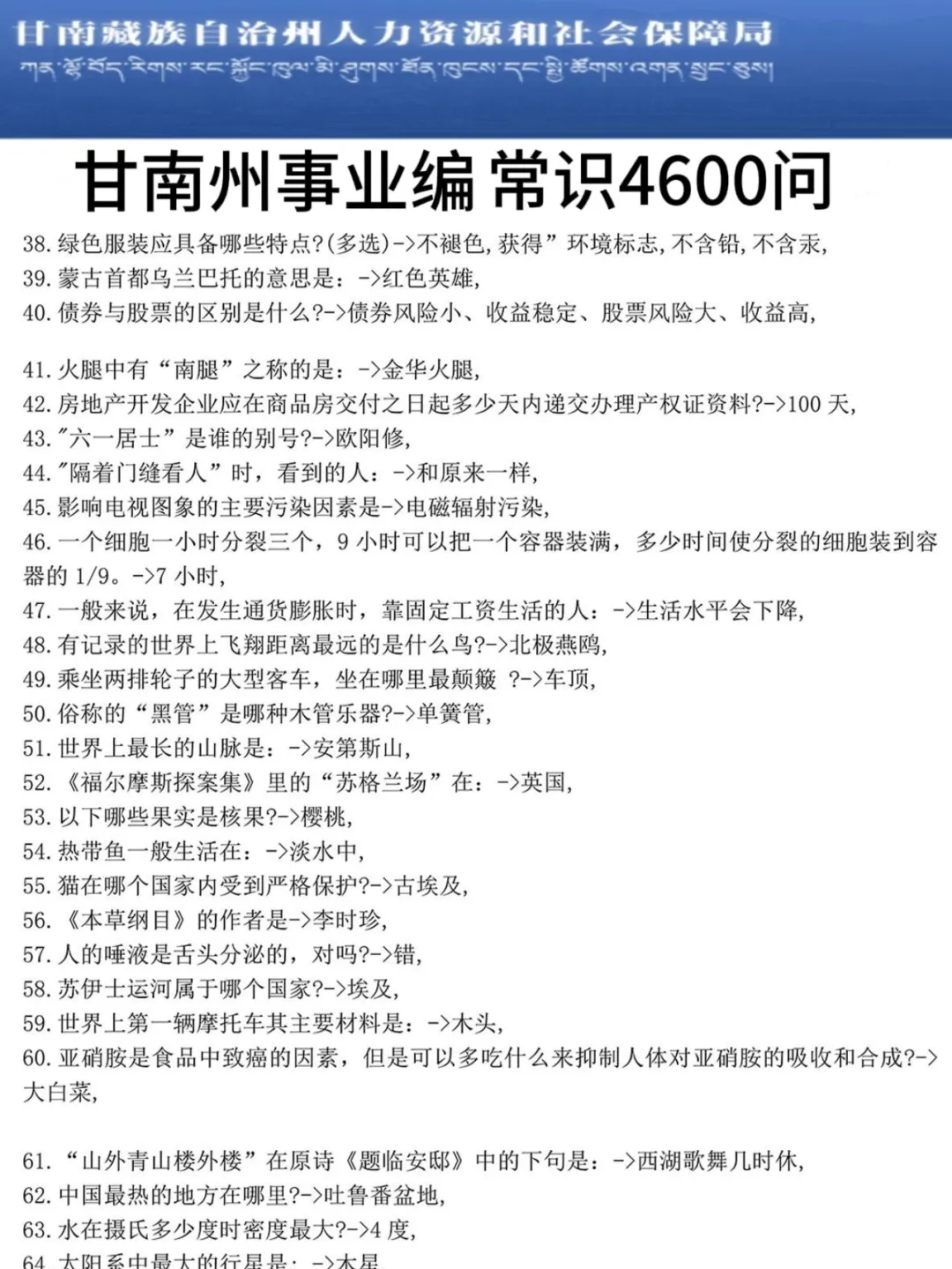 给大家普及一下，25甘南州事业单位的强度