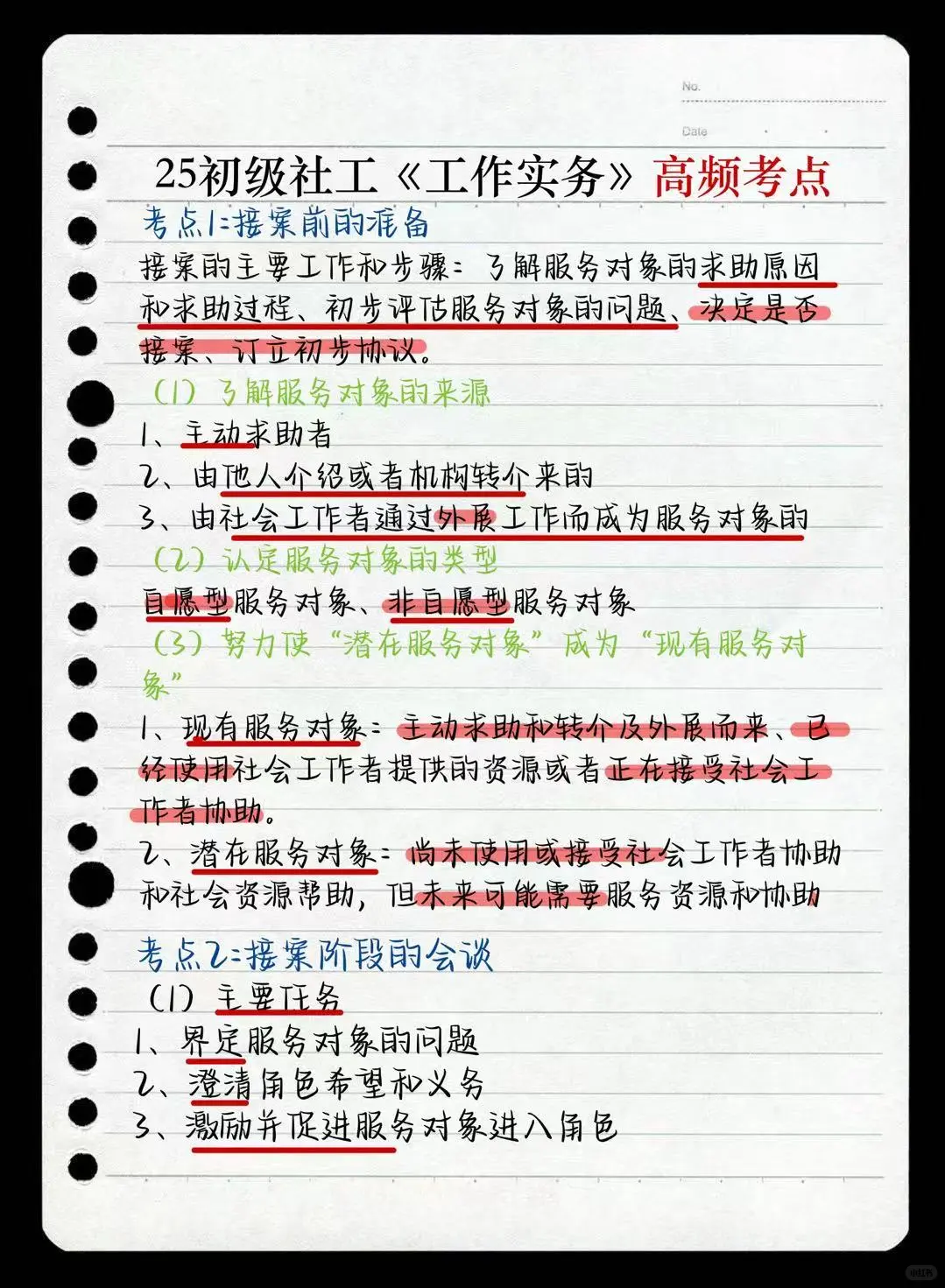有了这些，25初级社工再也不着急了